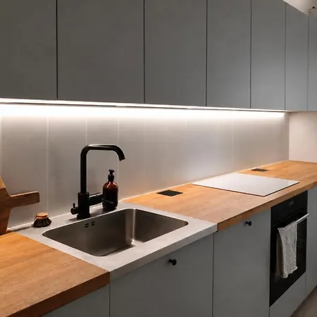 Bright Minimalistic Skandi Style Apartamento *